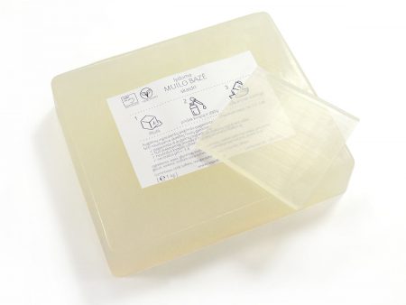 Transparent soap base