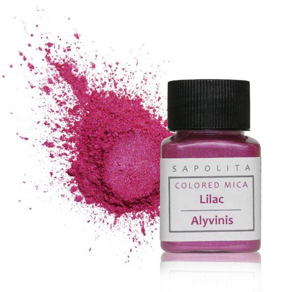 Mica Lilac for cosmetics making