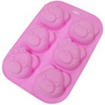 Teddy silicone mold for soap
