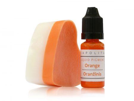Orange-pigment-for soap and candle making
