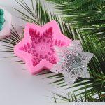 Snowflake 3D silicone mold