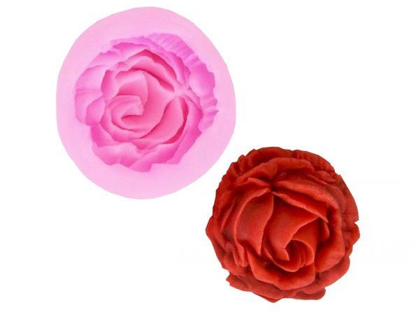 3D small rose silicone mold