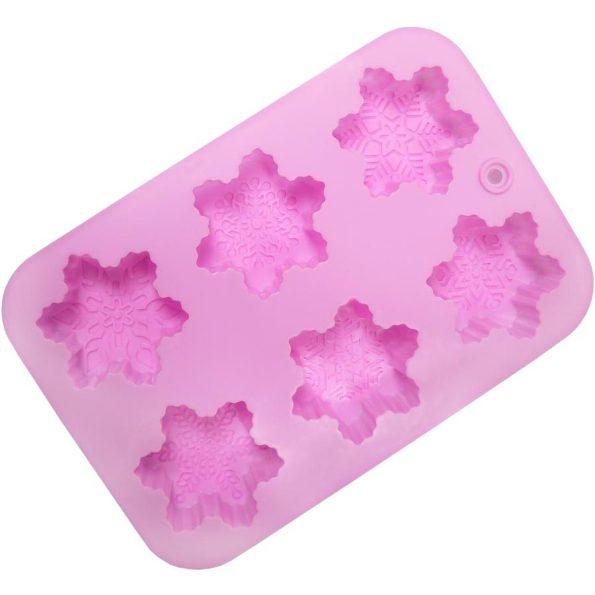 Snowflakes silicone mold