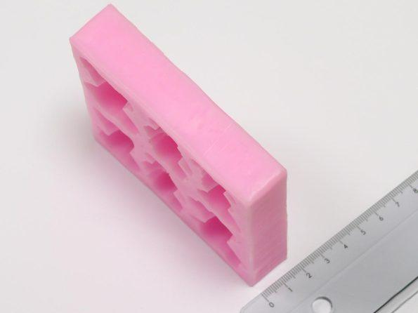 3D Žverelių silikoninė forma