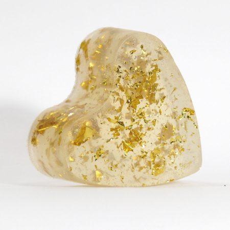 Soap with gold foil