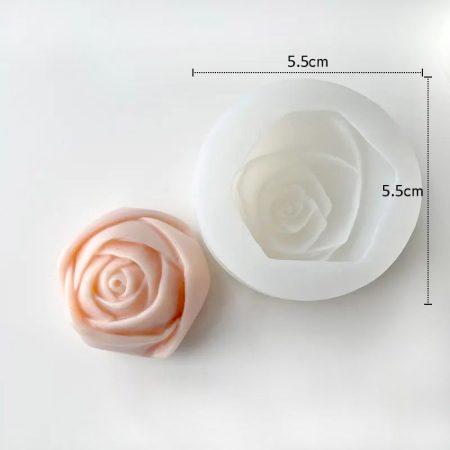 Rožės pumpuras silikoninė forma