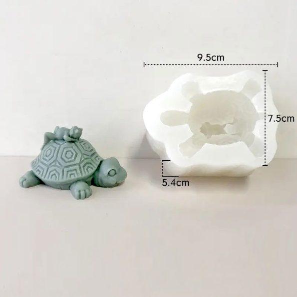 Turtle silicone mold