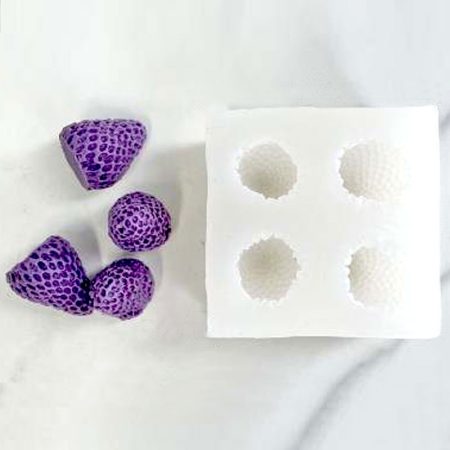 Berries silicone mold 3D