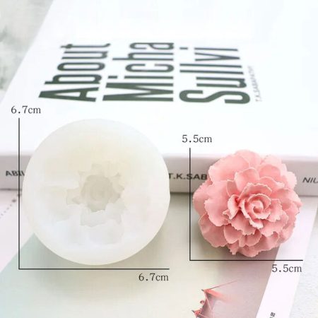 Gėlė 3D silikoninė forma