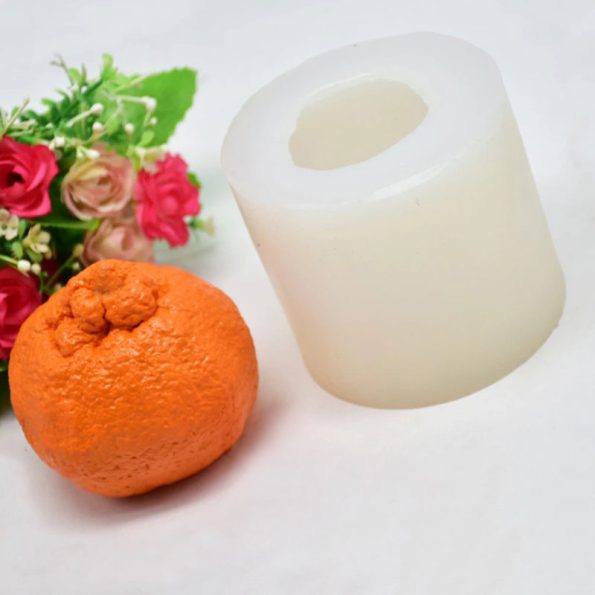 Mandarinas silikoninė forma muilui