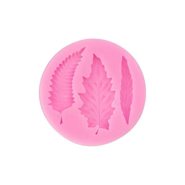 Silicone mold Leaves 3D