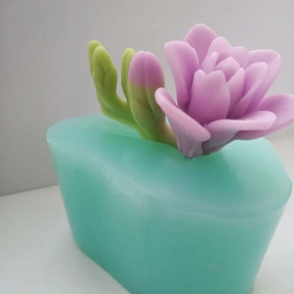 Freesia silicone mold